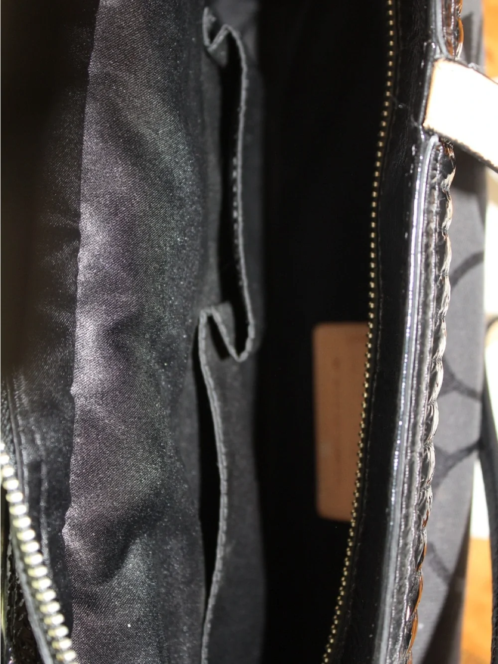 Coach Poppy Signature Quilted Tote